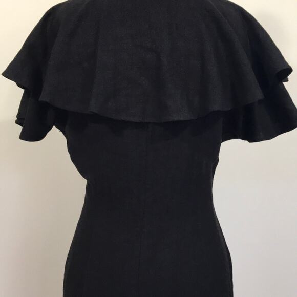 Beau David Vintage Tailored Wrap Dress- Sz 4 - Picture 4 of 8